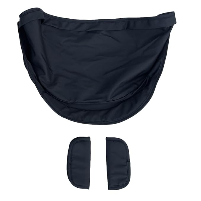 Stroller Replacement Accessories Canopy, Waterproof Sun Shade Compatible with Doona Car Seat & Strollers (Black)