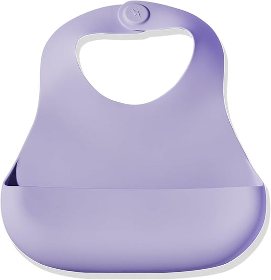 Babynetic Magnetic Silicone Baby Bib – Waterproof, Dishwasher Safe, BPA Free Food-Grade, Feeding Bib for Infants and Toddlers