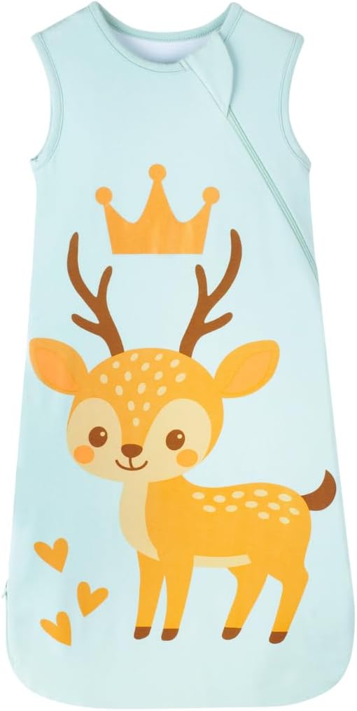YumiBabe Premium Baby Sleep Sack, Organic Bamboo Wearable Blanket Ultra-Soft, Safe, Breathable Baby Sleeping Bag