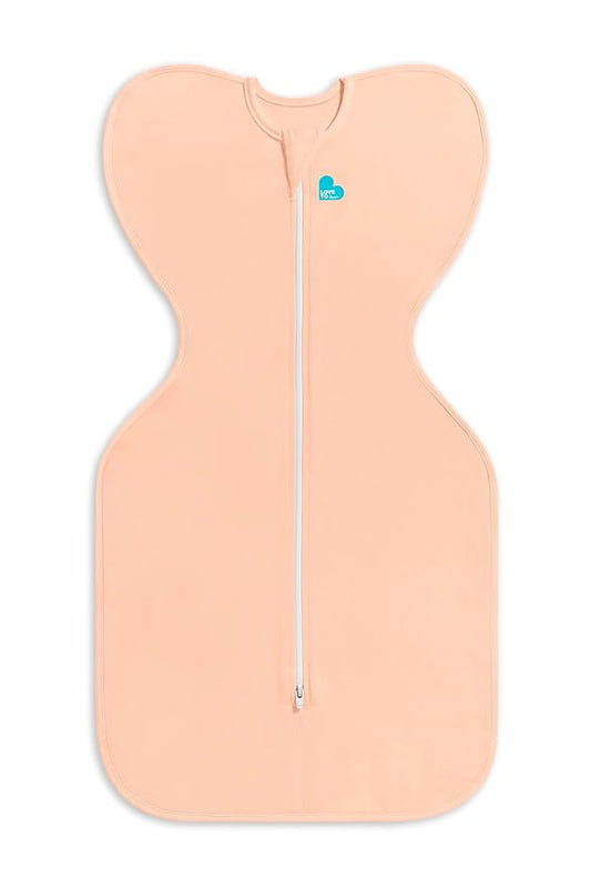 Love to Dream Swaddle UP, Baby Sleep Sack, Self-Soothing Swaddles for Newborns, Get Longer Sleep, Snug Fit Helps Calm Startle Reflex, Newborn Essentials for Baby, 1.0 TOG, 13-19 lbs, Coral
