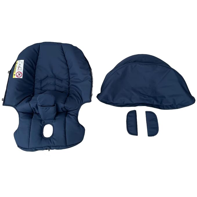 Changing Washing Kit,Canopy Sunshade Cover,Compatible with Car Seat Doona Strollers (Navy Blue)