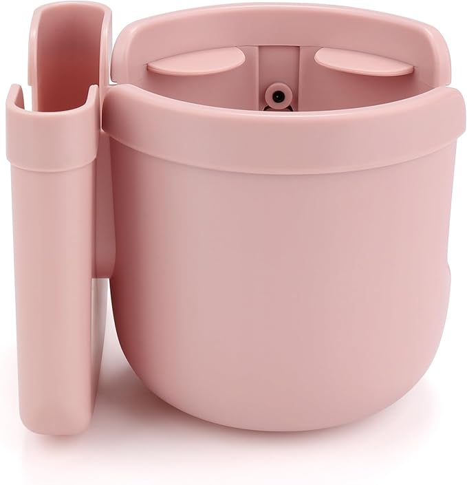 Accmor Stroller Cup Holder with Hook, Bike Cup Holder, Universal Cup Holder for Uppababy Nuna Doona Strollers, 2-in-1 Cup Phone Holder for Stroller, Bike, Wheelchair, Walker, Scooter