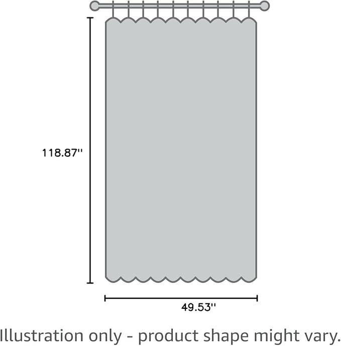 INOVADAY 100% Blackout Curtains for Bedroom, Black Out Curtains 120 Inch Long, Clip Rings Linen Blackout Drapes, Thermal Insulated Room Darkening for Living Room, 2 Panels - Beige,W50xL120
