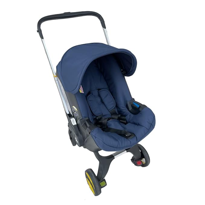 Changing Washing Kit,Canopy Sunshade Cover,Compatible with Car Seat Doona Strollers (Navy Blue)