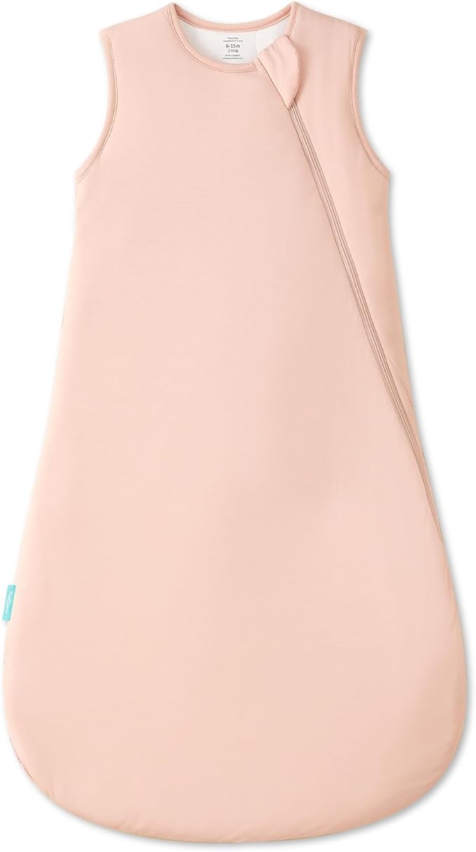 PurComfy Quilted Supersoft Sleep Sack, 2.5 TOG Premium Bamboo Viscose Warm Baby Sleeping Bag, Thick Babies Wearable Blanket