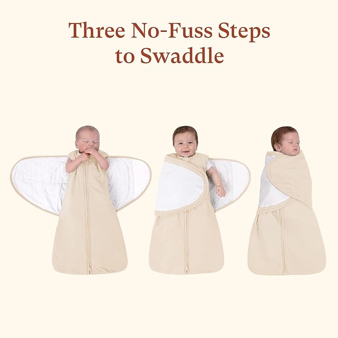 1.0 TOG Preemie Swaddle Sleep Sack, Adjustable Wearable Blanket for Infants Newborns 0-6 Months