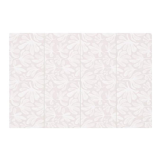 Toddlekind Tumble Mat – Foldable Memory-Foam Play Mat 4 × 6 ft – Cushioned Tumbling, Non-Toxic & Vegan Leather, Easy-Wipe, Portable Baby Play Gym (Blush/Nude)