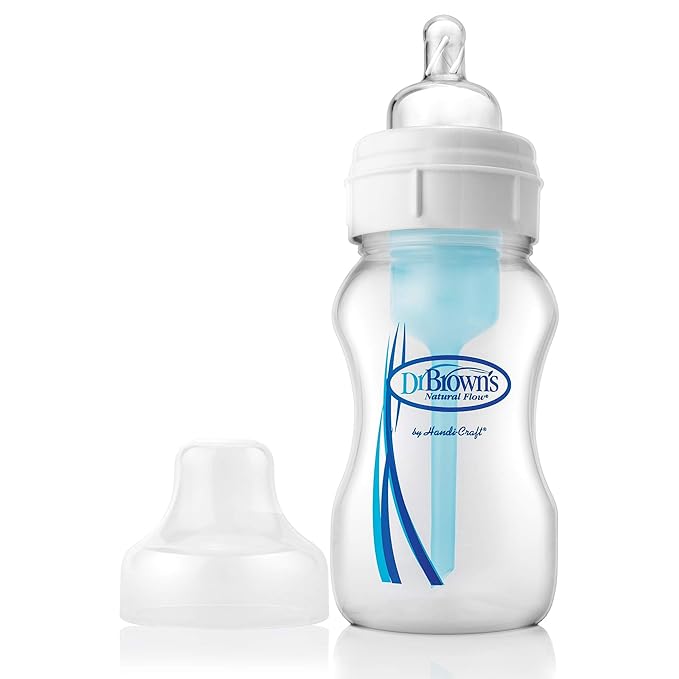 Dr. Brown's Original Wide-Neck Nipple, Level 2 (3m+), 2-Pack