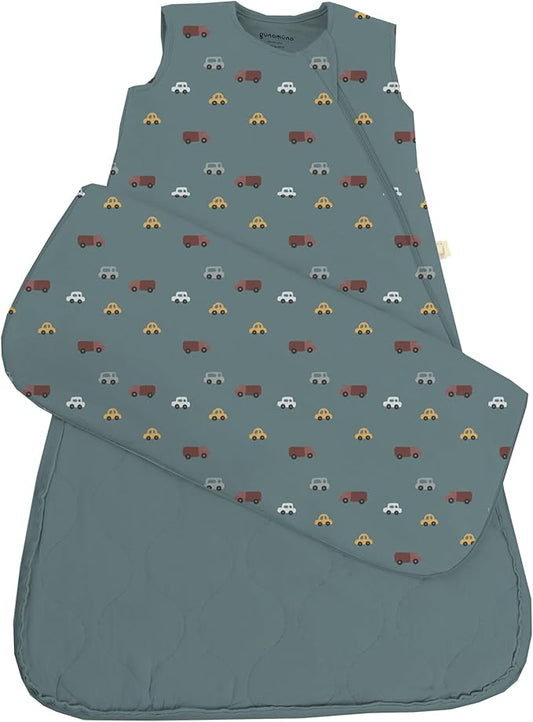 GUNAMUNA Sleep Sacks for Babies Toddlers and Newborns, Easy Changing Diaper Zipper, Cozy, 2.5 TOG