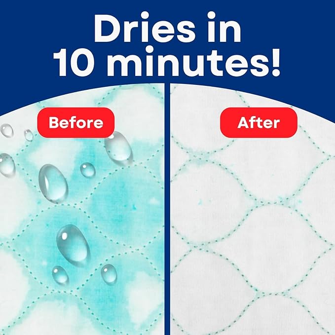 RMS Ultra Soft 4-Layer Washable and Reusable Incontinence Bed Pads with 4 Convenient Handles to Assist in Home Health Care, 34X36 Inch
