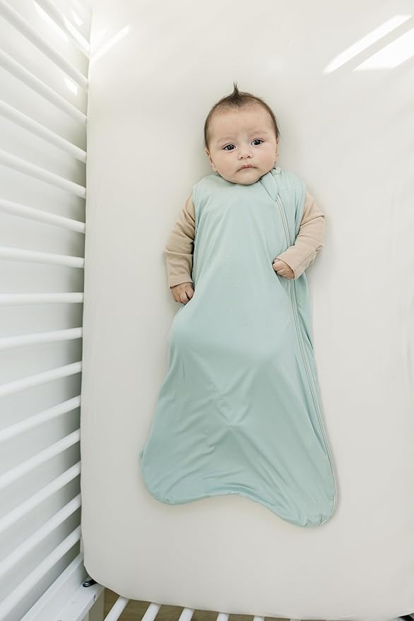 Everyday Bambu Sleep Sack 0.5 Tog - Rayon made from Bamboo Baby Sleeping Bag, Wearable Blanket, Unisex