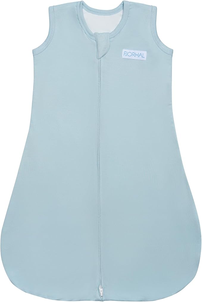 FJORHAL Rayon Made from Bamboo Sleep Sack – TOG 1.0 Soft Wearable Blanket for Infants & Toddlers