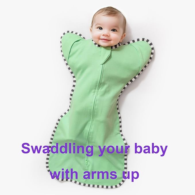 Transitional Swaddle Blanket Sack 2-Pack, Baby Sleep Sack, Arms Up Design, Newborn Swaddle for Boys Girls