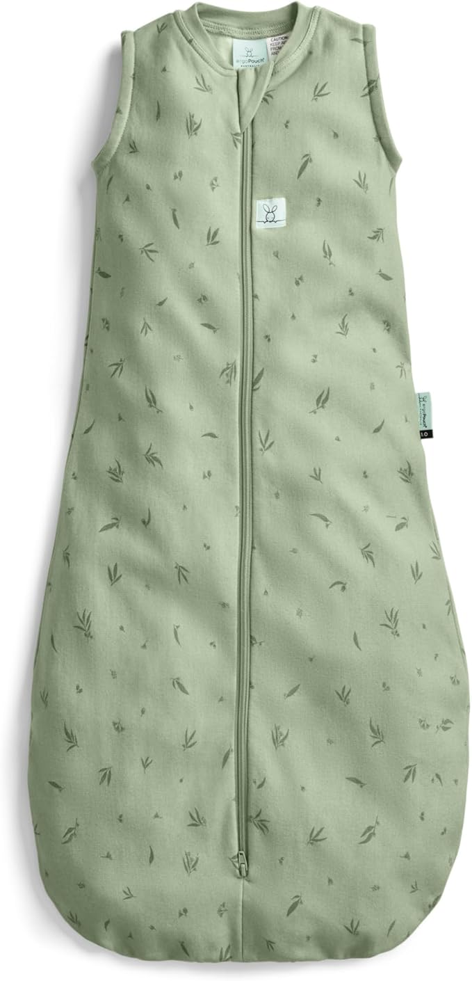 ergoPouch 2.5 Tog Jersey Sleeping Bag – Arms-Out Baby Sleep Sack, Ideal Transition from Swaddling, Slim Fit Keeps Baby Secure & Comfortable, Soft Breathable Fabric (8-24 Months, Willow)