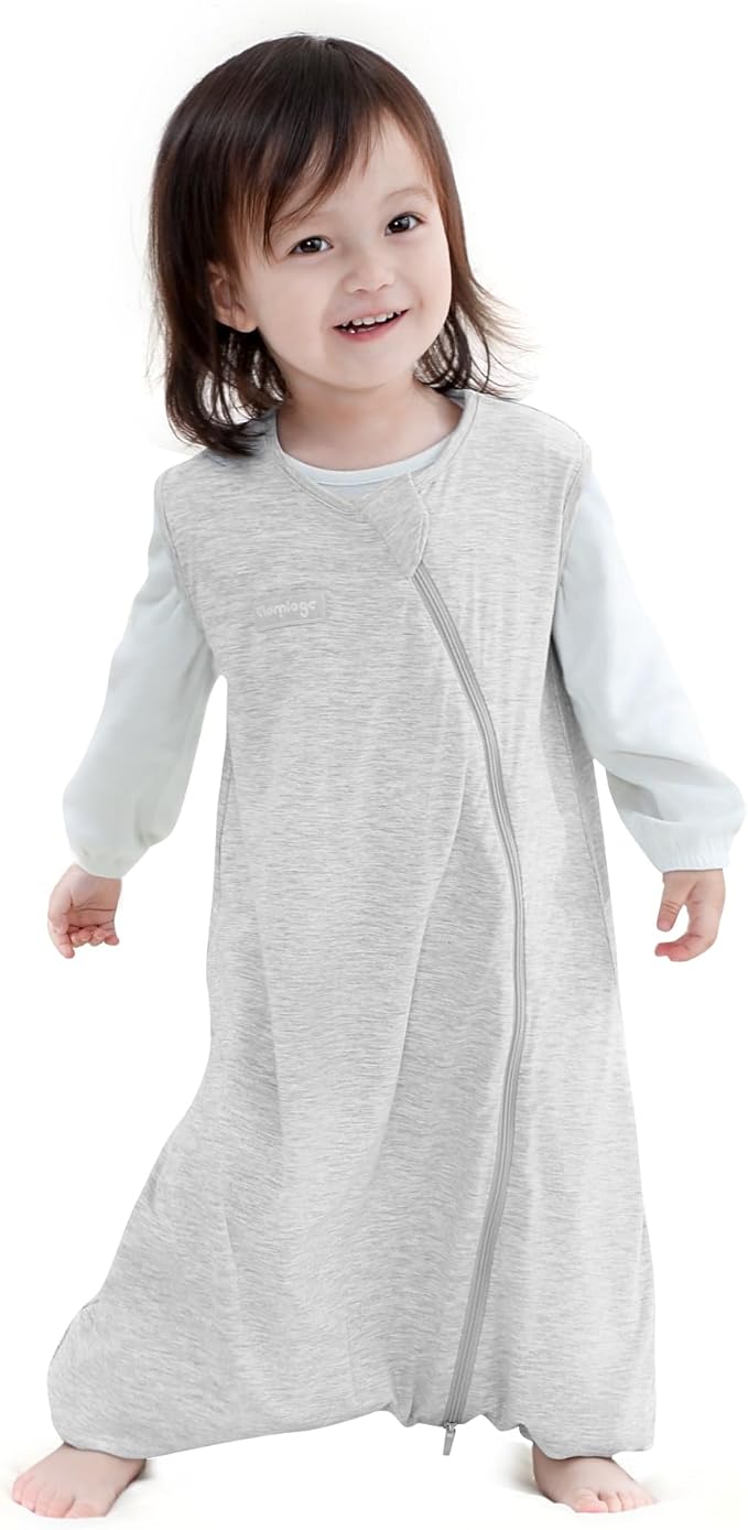 Aomloge PuppyCozy: Toddler Sleep Sack 9-48 Months, 1.0 Tog Sleep Sack with Legs, Baby Wearable Blanket