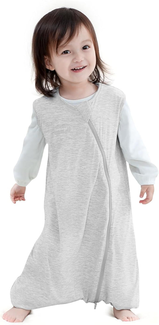 Aomloge PuppyCozy: Toddler Sleep Sack 9-48 Months, 1.0 Tog Sleep Sack with Legs, Baby Wearable Blanket