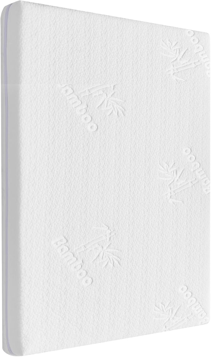 36.5x25 Playard Mattress for Trend: 1.5" Thick Dual Sided Gel Memory Foam Bassinet Mattress Fit for Dream On Me Nest/Zodiak/Zoom Portable, Pamo Babe Deluxe and Baby Trend Playard