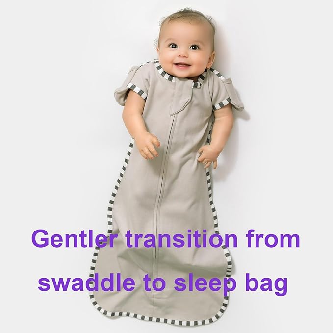 Transitional Swaddle Blanket Sack 2-Pack, Baby Sleep Sack, Arms Up Design, Newborn Swaddle for Boys Girls