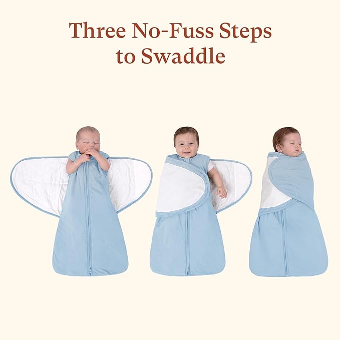 1.0 TOG Preemie Swaddle Sleep Sack, Adjustable Wearable Blanket for Infants Newborns 0-6 Months