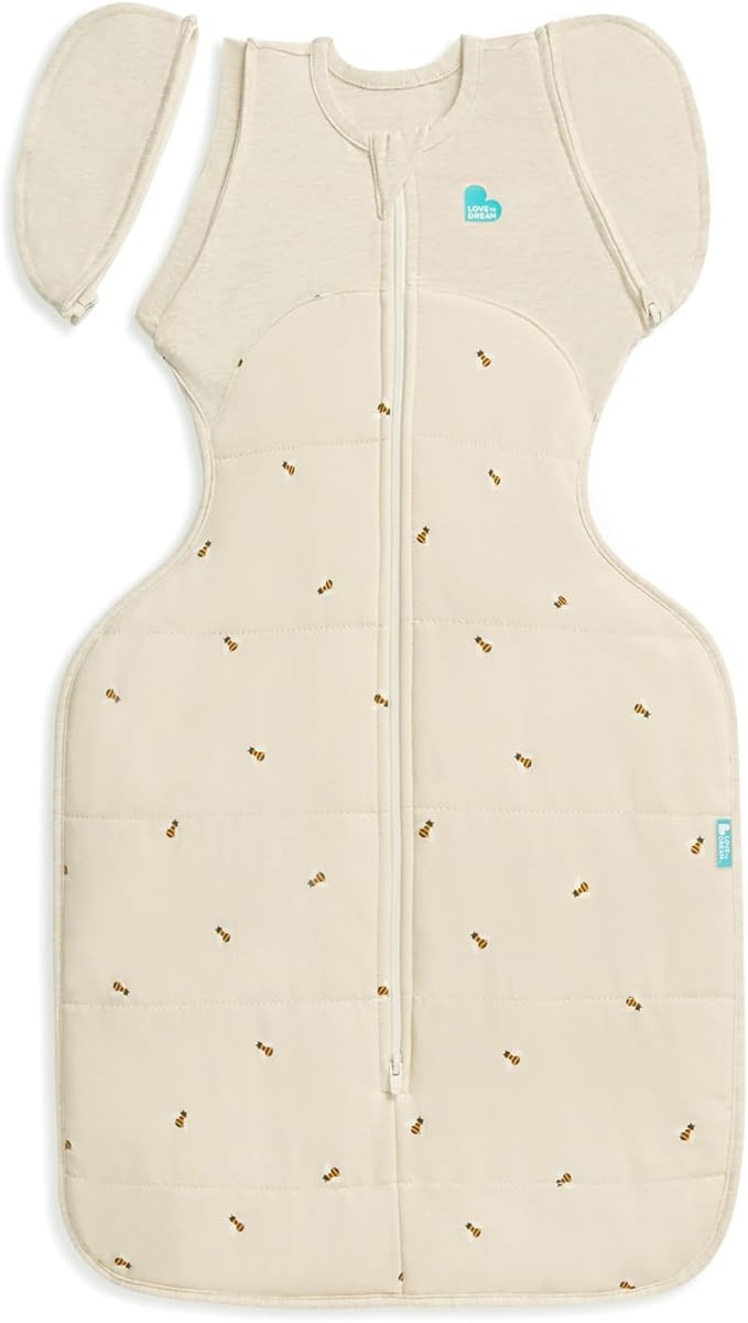 Love to Dream Swaddle UP, Transition Bag Warm 2.5 TOG, Gently Help Baby Safely Transition from Being Swaddled to Arms Free