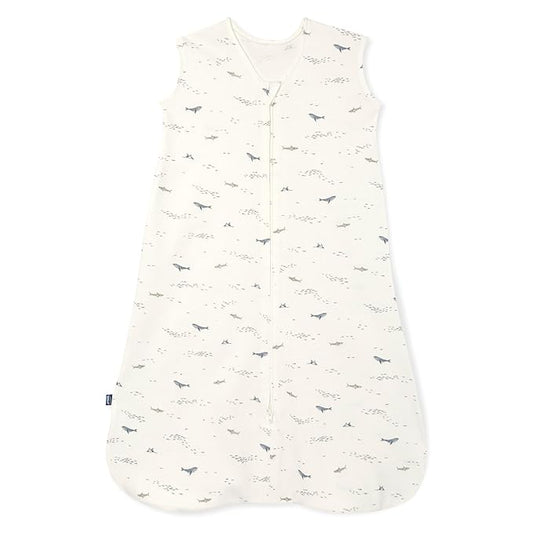 HALO SleepSack, 100% Cotton Wearable Blanket, Swaddle Transition Sleeping Bag, TOG 0.5, Ocean Life, Large, 12-18 Months