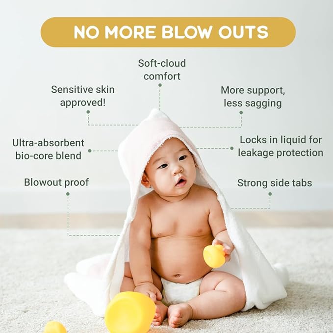 Happy Little Camper Natural Flushable Wipes - Hypoallergenic Wet Wipes with Aloe Vera, Chamomile and Pomegranate Extract - Unscented Baby Wipes Safe for Sensitive Skin - 150 Count