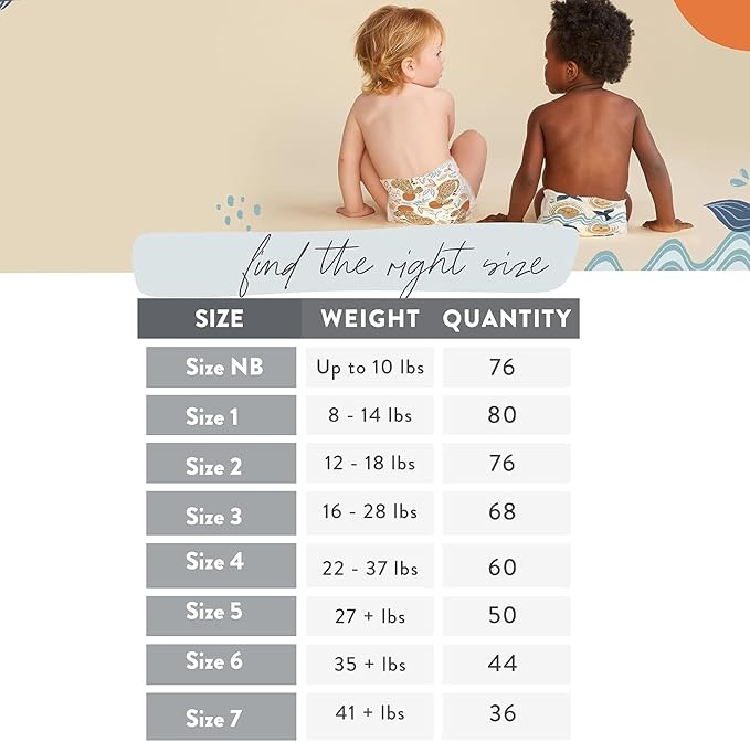 The Honest Company Comfort Dry Disposable Diapers Plant-Based Sustainable Barnyard Babies and It’s A Pawty Club Box Size 7 41and lbs 36 Count