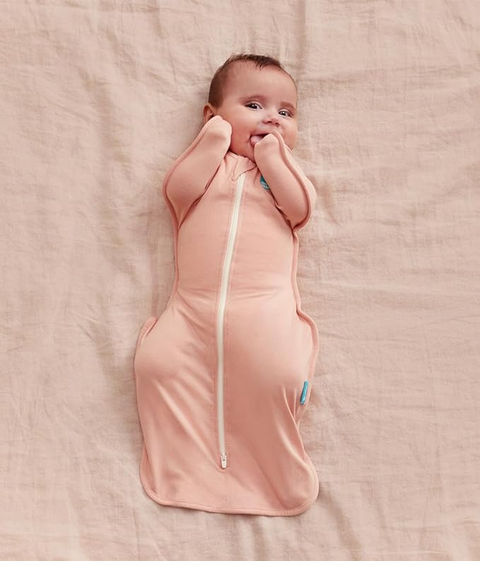 Love to Dream Swaddle, Self-Soothing Swaddles for Newborns & Babies, Sleep Sack, Swaddle Up, Baby Essentials, Baby Registry (Blush, Small (8-13 lbs.))