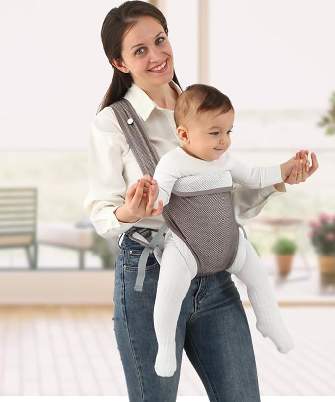 Baby Carrier Wrap,Baby Carriers Newborn to Toddler,Cozy Baby Holder Carrier Lightweight,Adjustable Baby Carriers Support for Infant 7-45lbs Girl and Boy,Front Back All Positions,Shower Gift