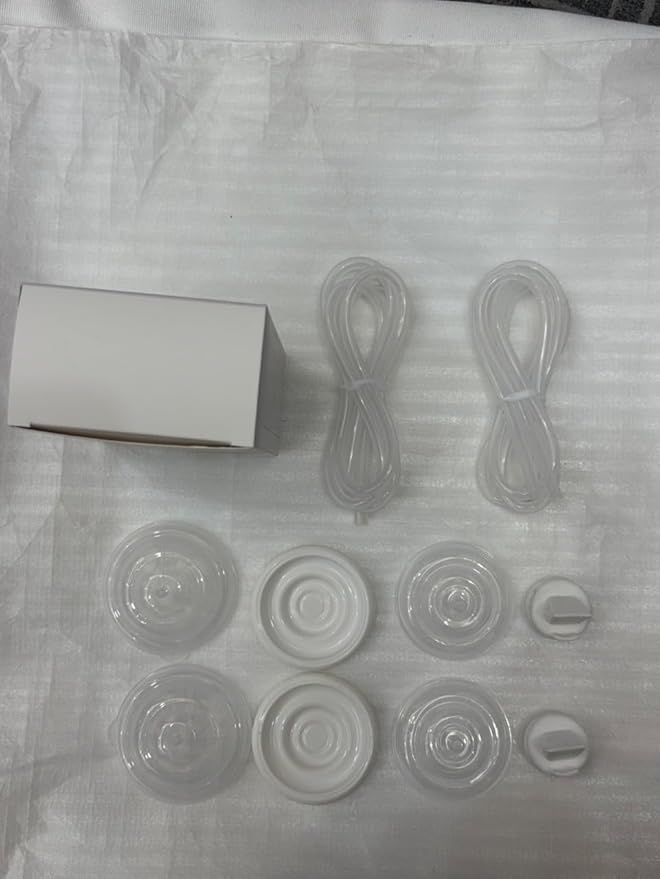 BALIME Pump Parts Compatible with Spectra S1/S2/9 Plus, Not Original Accessories, Full Set Replacements Include 21mm Flanges, Valves, Backflow Protectors (Duckbills Included), Tubings and Bottles