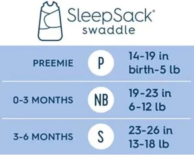 HALO Sleepsack, 100% Cotton Wearable Blanket, Swaddle Transition Sleeping Bag, TOG 0.5