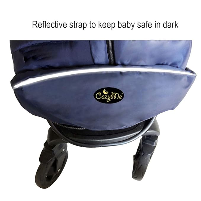 Winter Outdoor Toddler Standard Stroller Bunting Bag, Waterproof, Winter Cozy Toe,Height&Length&Temperature Adjustable, Toddler Footmuff