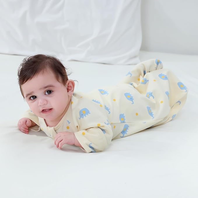 2 Pack Transitional Swaddle Sack with Arms Up & Sleeves, Mitten Cuffs, 2-Way Zipper, Sleep Sacks Blanket for Newborns - Calms Startle Reflex, Newborns Baby Boys & Girls Sleep Bag