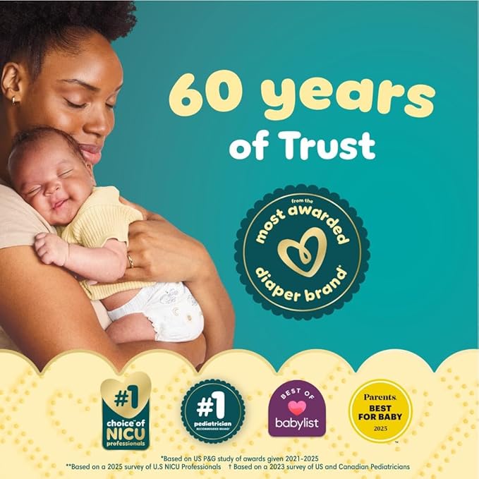 Pampers Baby Diapers - Swaddlers - Size 5, 19 Count, Ultra Absorbent Disposable Infant Diaper