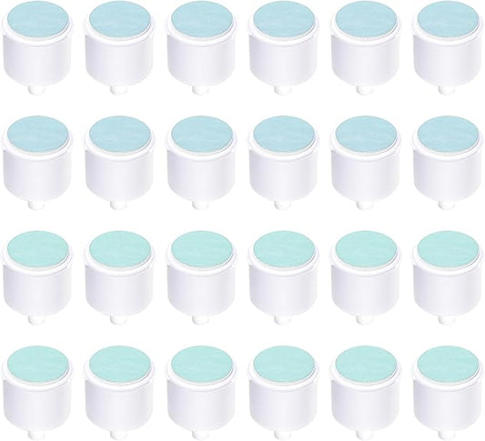 Replacement Pads Compatible with Frida Baby Electric Nail Buffer, 24 Pieces Baby Nail Trimmer Pads Grinding Heads Suits to Newborn and Adults