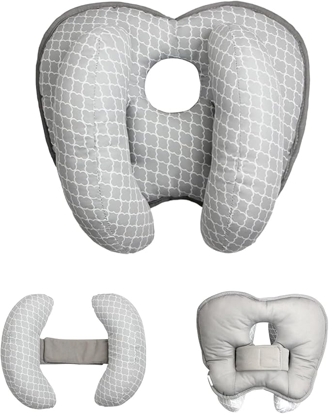 Baby Head and Neck Support -Upgrade 2 in 1 Baby Travel Pillow Banana Shape Adjustable Baby Support Pillow,Toddler Car Seat Stroller Neck Support Travel Pillow for Toddler Boys Girls