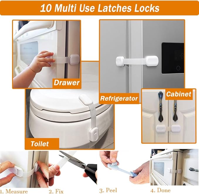 Baby Proof Kit, 83 Packs Baby Proofing Kit Essentials Child Proofing Appliance with Cabinet Locks, Corner Guards and Outlet Covers Baby Safety Products - All-in-one Super Value Child Proof Kit