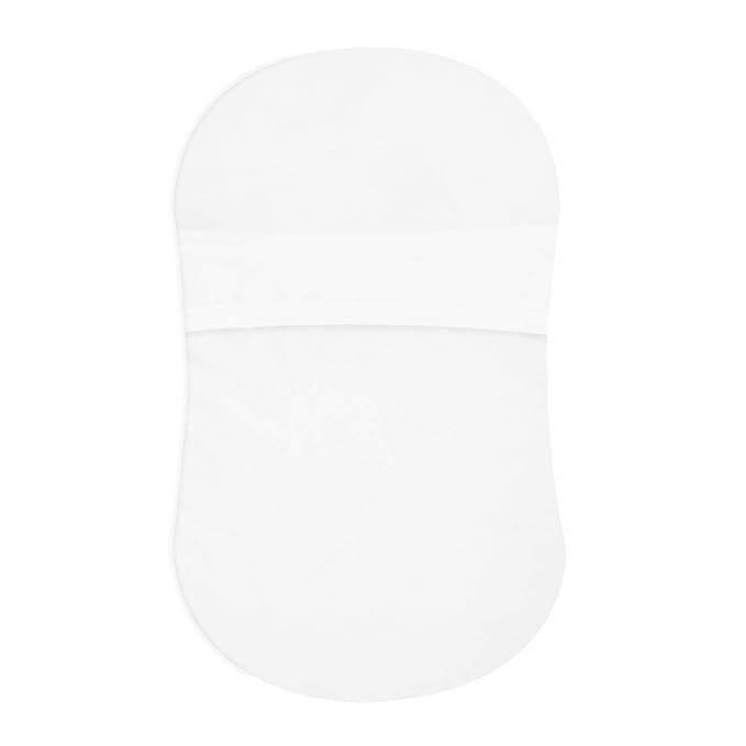 HALO BassiNest Fitted Sheet – 100% Cotton, Soft and Breathable Bassinet Sheet for Babies, 30” x 16” Pre-Shrunk Sheet, Nautical Net