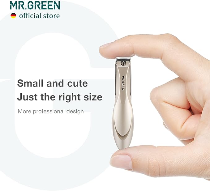 MR.GREEN Baby Safety Nail Clippers Nail Care Clippers Fingernail Cutter Newborn Baby Convenient Nail File Manicure Tools (Baby Nail Clipper)