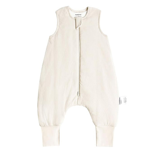 BubblePanda Rayon Made from Bamboo Toddler Sleep Sack with Feet 1.0 Tog Breathable Sleep Sack 6-12 Months Ultra Soft Baby Wearable Blanket with Legs Unisex Sleeping Bag with 2-Way Zipper