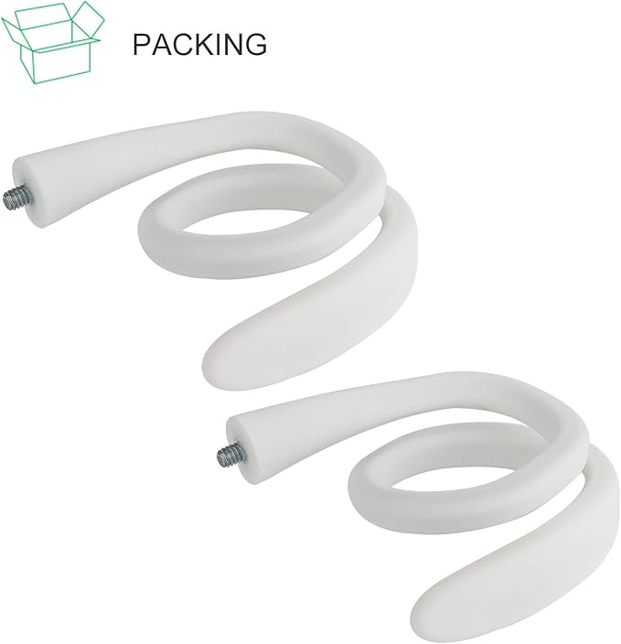 ALERTCAM 2Pack Flexible Twist Mount for Stick Up Cam & Outdoor Cam Plus, Flexible Gooseneck Mounting Bracket to Attach Your Camera Anywhere with No Tools - White