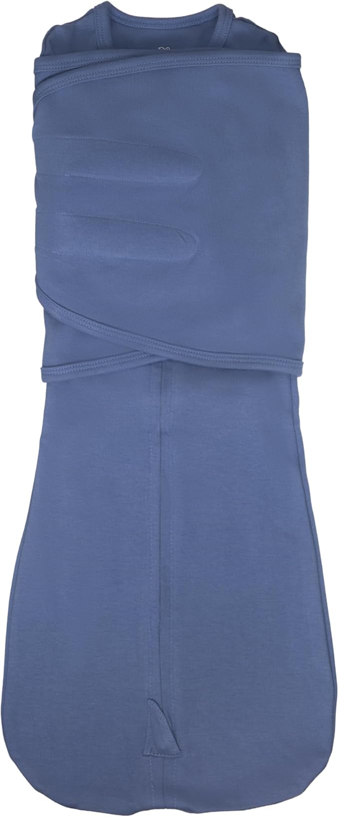 LullaBaby "Double Dream Swaddle: Exclusive Dual Wing Design, Pediatrician-Endorsed, Ultra-Soft Cotton, 0-2 Months, 6-14 lbs - Coastal Breeze