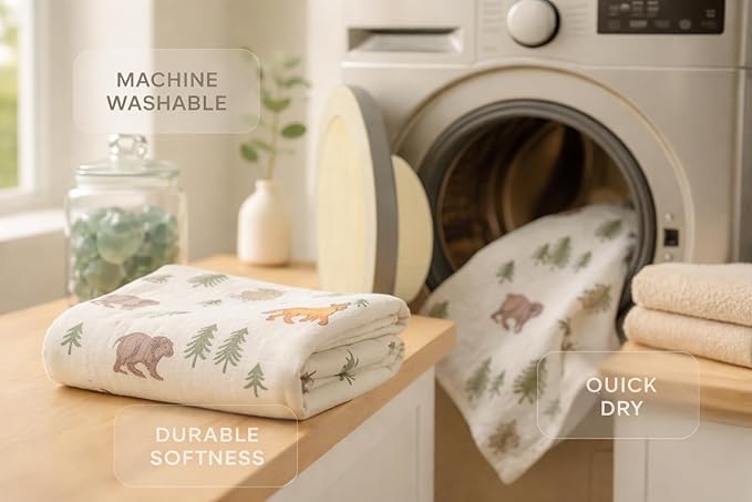 Soft 100% Cotton Swaddles for Newborns, 2- Pack - Large, Breathable Baby Blanket - Versatile, Durable Muslin Swaddle Blankets - Perfect Newborn Essentials