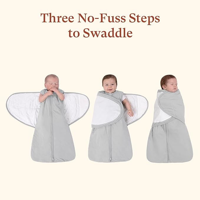 1.0 TOG Preemie Swaddle Sleep Sack, Adjustable Wearable Blanket for Infants Newborns 0-6 Months