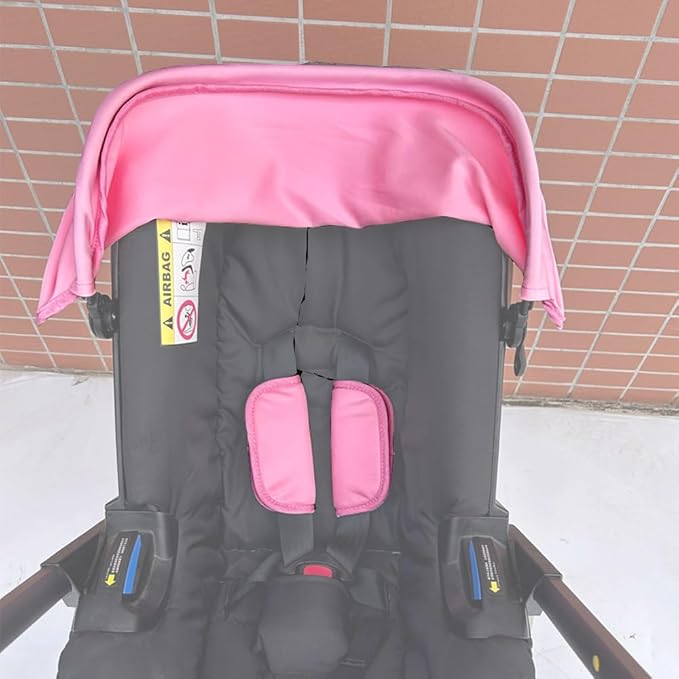 Stroller Replacement Accessories Canopy, Baby Stroller Sun Shade Compatible with Doona Car Seat & Strollers (Pink)
