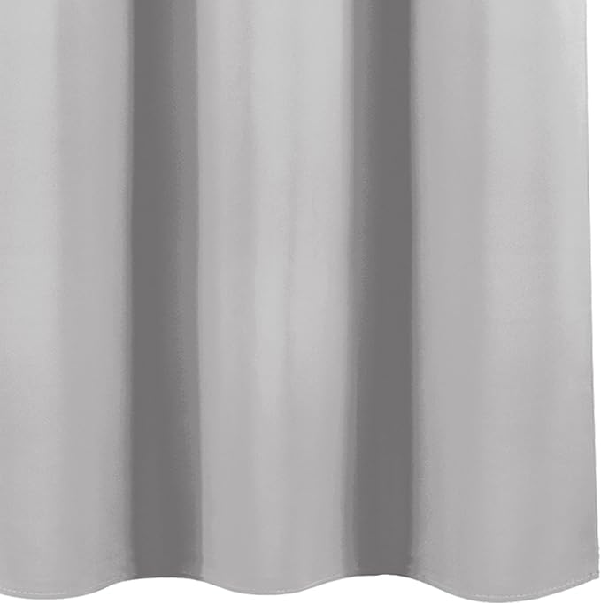 LEMOMO Blackout Curtains 42 x 63 Inch Light Grey Curtains 2 Panels Darkening Thermal Insulated Bedroom Curtains
