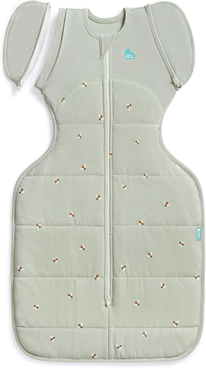 Love to Dream Swaddle UP, Transition Bag Warm 2.5 TOG, Gently Help Baby Safely Transition from Being Swaddled to Arms Free