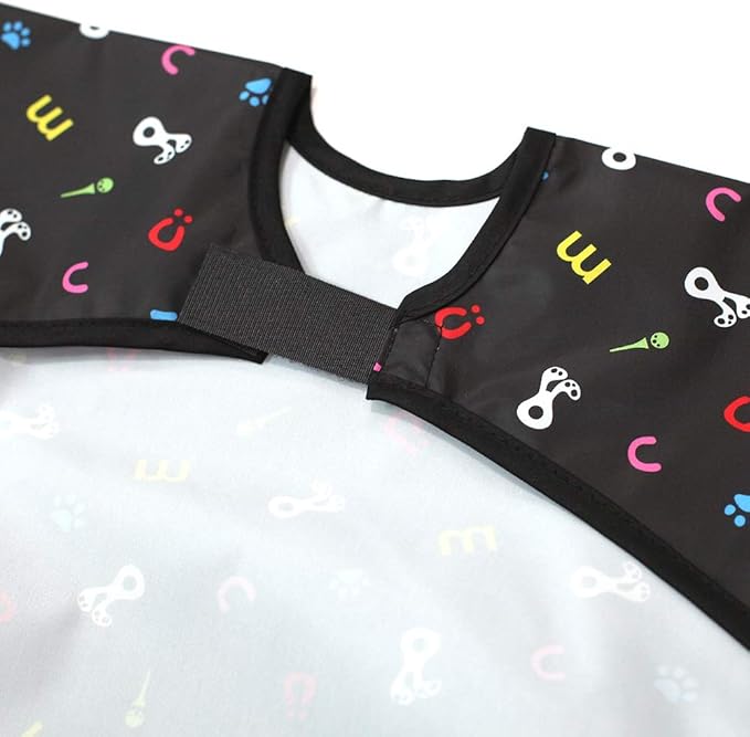 Plie Long Sleeve Waterproof Bib for Toddlers – Soft Feeding Smock for Baby Mealtime, Self-Feeding, BPA-Free, Easy Clean