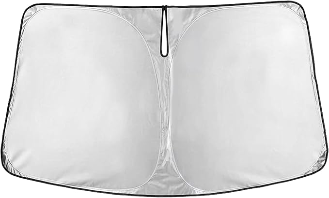 EcoNour Custom Windshield Sun Shade for Kia Carnival 2022–2026 | Minivan Front Window Heat & UV Shield | Foldable Multi-Layer Sun Cover