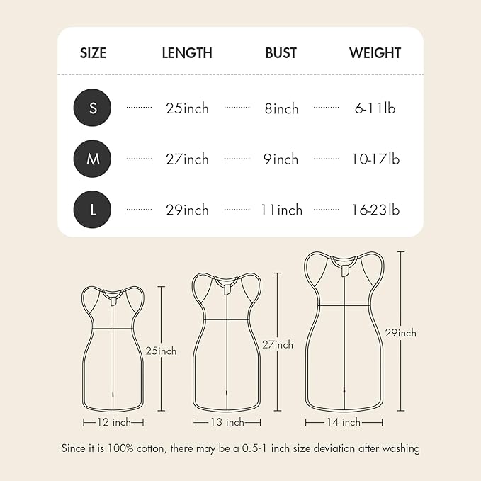Baby Swaddle 3-6 Month - Arms Up Swaddles, Baby Transitional Swaddle Sleep Sack for Newborn, Cuff Removable Design, Cute Little Bear Breathable Cotton Newborn Transition Sacks